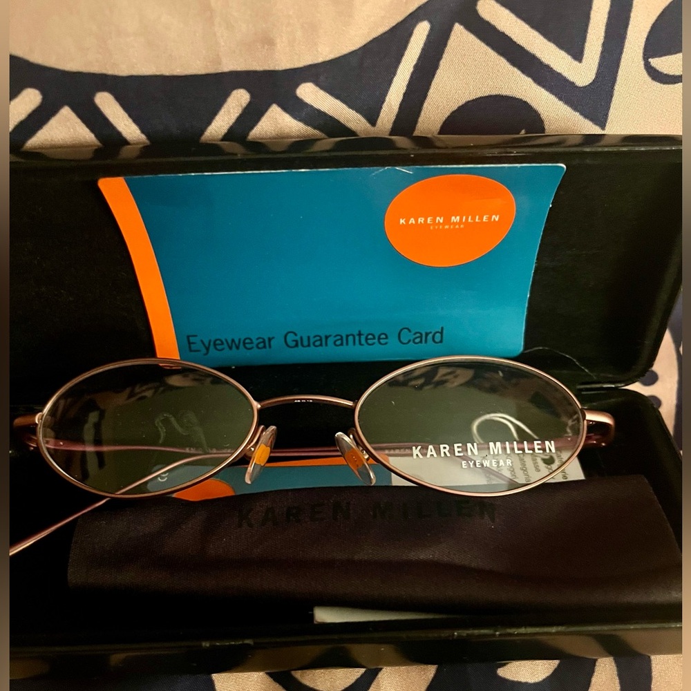 Karen Millen Glasses with Sleek Design vintage